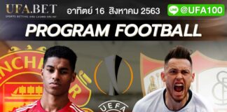 ราคาบอล UFABET ยูฟ่า ยูโรป้า ลีก แมนยู ต่อ เซบีย่า ปป. เสมอควบครึ่ง