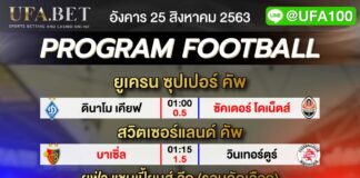 ราคาบอล UFABET ยูเครน ซุปเปอร์ คัพ สวิตเซอร์แลนด์ คัพ ยูฟ่า แชมเปี้ยนส์ ลีก (รอบคัดเลือก) เมเจอร์ลีก ซอกเกอร์