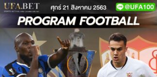 ราคาบอล UFABET ยูฟ่า ยูโรป้า ลีก นัดชิงชนะเลิศ อินเตอร์ มิลาน ต่อ เซบีย่า ปป.